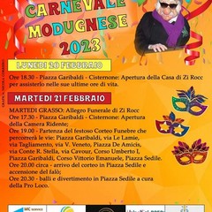 Il calendario del carnevale modugnese