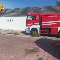 incendio discarica selvaggia Modugno