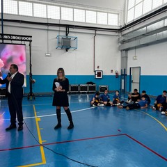 Modugno ha accolto Fef De Giorgi allenatore della nazionale di volley