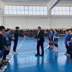 Modugno ha accolto Fef De Giorgi allenatore della nazionale di volley