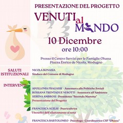 Progetto "Venuti al mondo" a Modugno