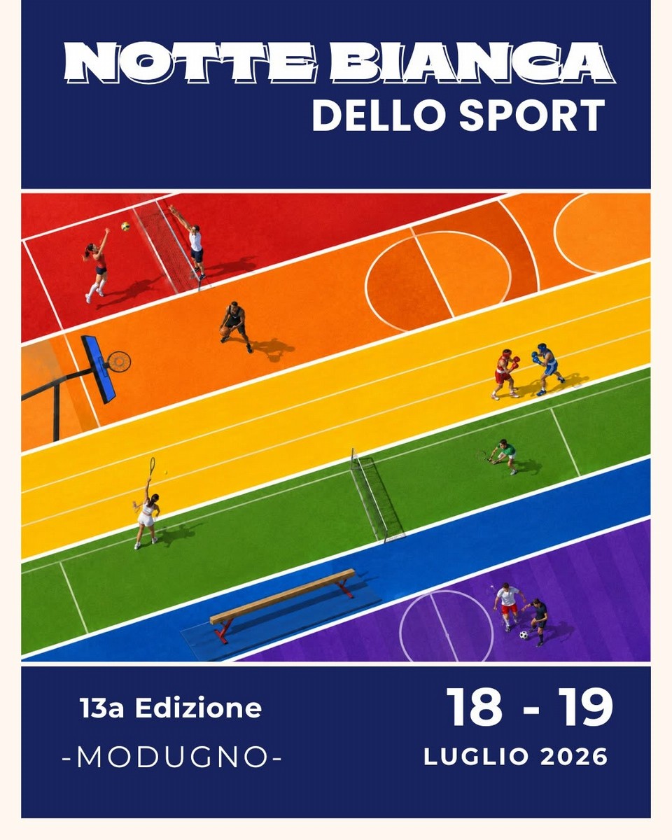 Notte bianca per lo sport