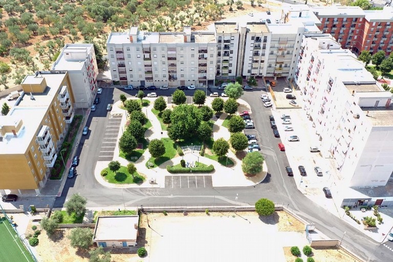 Urban Playgreen a Modugno. <span>Foto Beppe Montebruno</span>