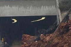 Maltempo, SS 96 chiusa tra Binetto e Palo per una frana