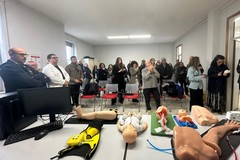 Inaugurata un'aula di formazione per il personale medico-sanitario a Modugno