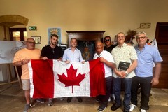 Ieri Modugno ha accolto una delegazione di cittadini emigrati in Canada