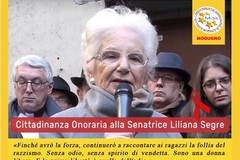 "Modugno dia la cittadinanza onoraria a Liliana Segre". La proposta degli attivisti pentastellati