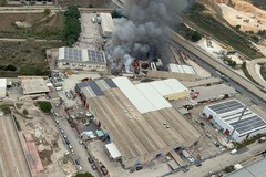 Incendio alla zona industriale, ecco i risultati di Arpa Puglia