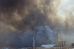 Incendio a Modugno, Bonasia: «Nessun ferito, seguiamo evolversi della situazione»