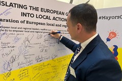 Il sindaco di Modugno alla “Fit for 55: Translating the Green Deal into Local Action”