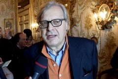 Vittorio Sgarbi e Giulio Golia a Modugno per l'Oscar del Libro