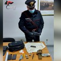 Recuperata a Modugno dai Carabinieri una pistola con 98 munizioni