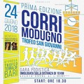 Tutto pronto per la  "Corri Modugno, trofeo San Giovanni ".