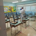 Rientro in classe a Modugno, sanificate tutte le scuole