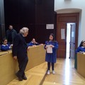 Il sindaco Magrone e l'assessore Sciannimanico incontrano gli studenti