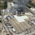 Incendio alla zona industriale, ecco i risultati di Arpa Puglia