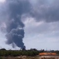 Incendio alla EcoGreen Planet sulla Modugno-Palo, indagini in corso