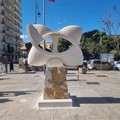 Installate 5 nuove sculture a Modugno. Bonasia: «Da blocchi di pietra a patrimonio permanente della nostra città»