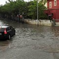 Giornata di pioggia a Modugno, strade e abitazioni allagate