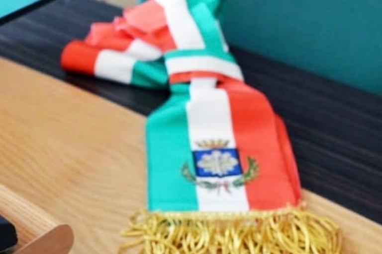 Fascia tricolore sindaco