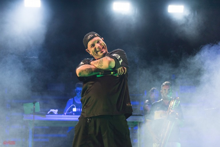 Il concerto di Clementino a Modugno. <span>Foto Ruggiero de Virgilio - ph.Ruggy</span>