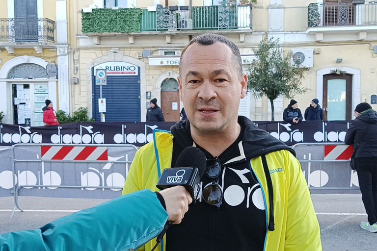 Il sindaco Bonasia alla Modugno Walk Race