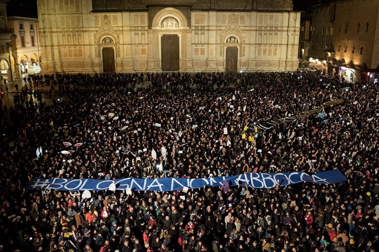 Le Sardine a Bologna