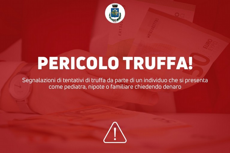 Pericolo truffa: la segnalazione del Comune